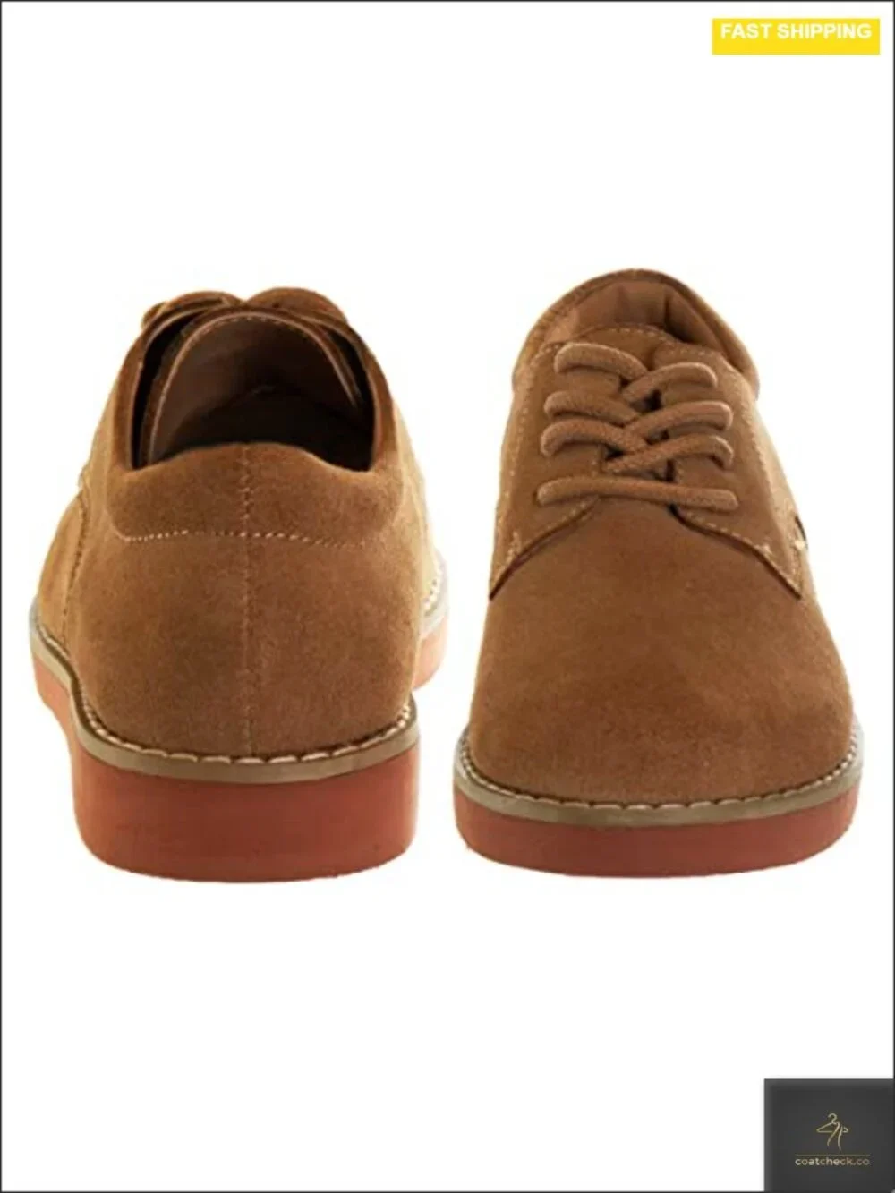 Kids Oxford Dress Shoes - Lace Up Loafer School Uniform Saddle Shoe